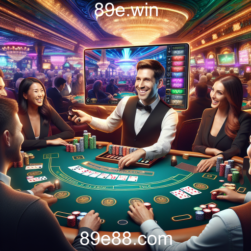 Cassino Ao Vivo: A Experiência Autêntica de Jogo Online no 89e.win